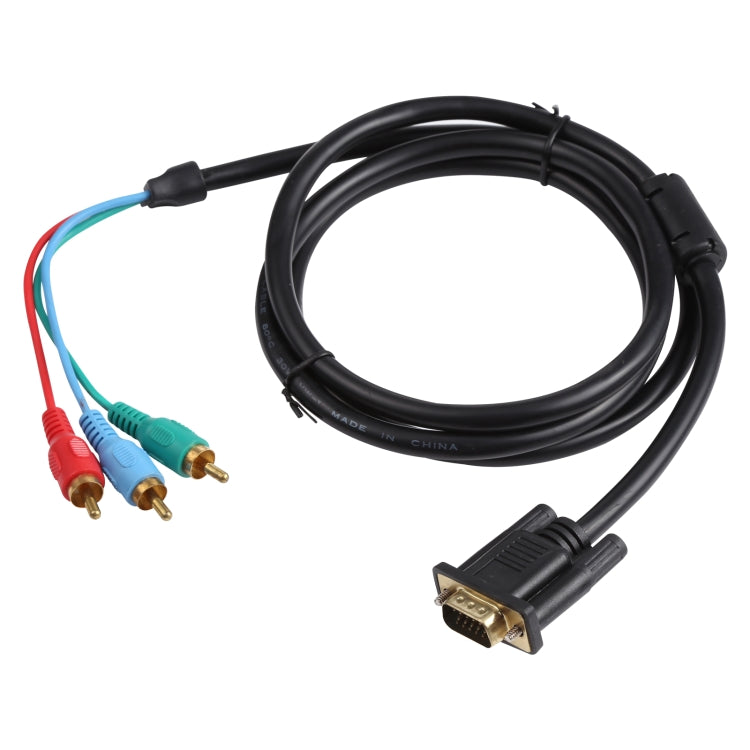 Cavo VGA a 3RCA RGB da 1,5 m, VGA to RGB