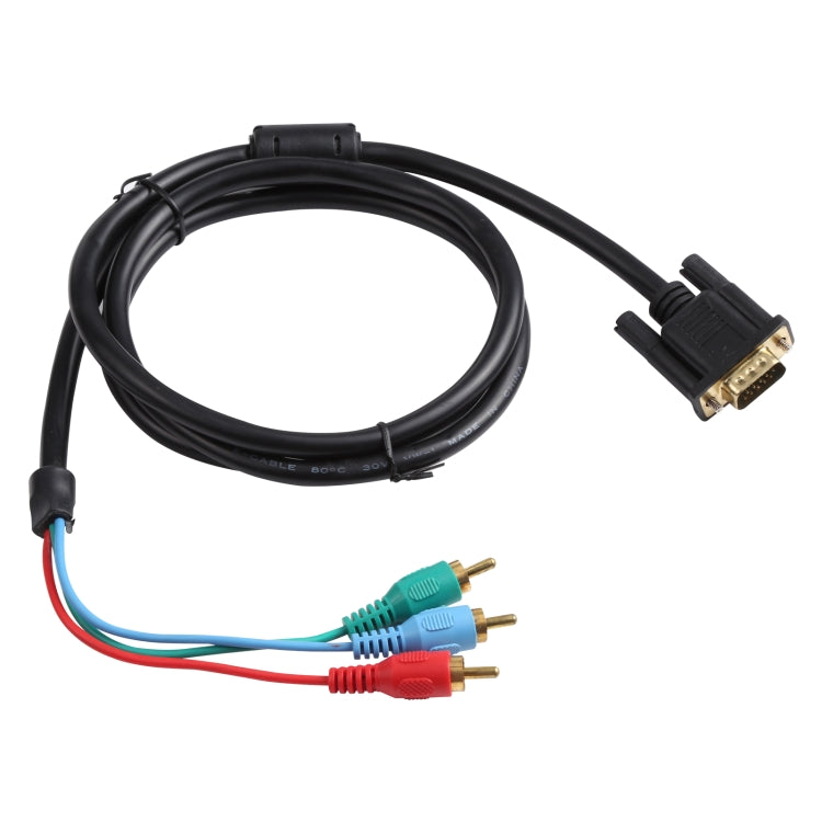 Cavo VGA a 3RCA RGB da 1,5 m, VGA to RGB