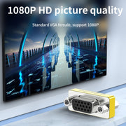 Adattatore VGA 15 pin femmina a VGA 15 pin femmina, VGA Female to Female