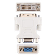 Adattatore DVI 24+1 pin maschio a VGA 15 pin femmina, DVI 24+1Pin Male to VGA Female