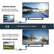 Adattatore da HDMI a VGA Full HD 1080P per alimentazione e audio, S-PC-0470, S-PC-0470B