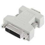 Adattatore convertitore DVI-I 24 + 5 pin femmina a VGA 15 pin maschio, DVI 24+5 Pin Female