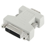 Adattatore convertitore DVI-I 24 + 5 pin femmina a VGA 15 pin maschio, DVI 24+5 Pin Female