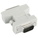 Adattatore convertitore DVI-I 24 + 5 pin femmina a VGA 15 pin maschio, DVI 24+5 Pin Female