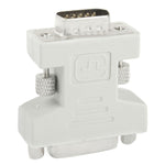Adattatore convertitore DVI-I 24 + 5 pin femmina a VGA 15 pin maschio, DVI 24+5 Pin Female