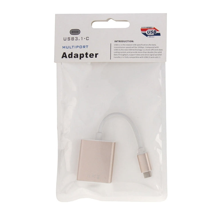 Cavo adattatore USB-C 3.1 a VGA 10 cm compatibile MacBook