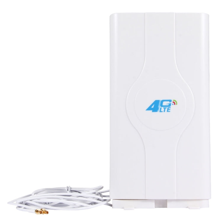 LF-ANT4G01 Antenna MIMO 4G LTE 88dBi per interni con 2 cavi connettori da 2 m, porta TS-9, TS-9 Port