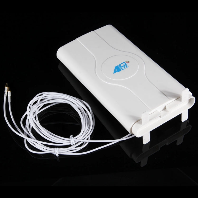 LF-ANT4G01 Antenna MIMO 4G LTE 88dBi per interni con 2 cavi connettori da 2 m, porta TS-9, TS-9 Port