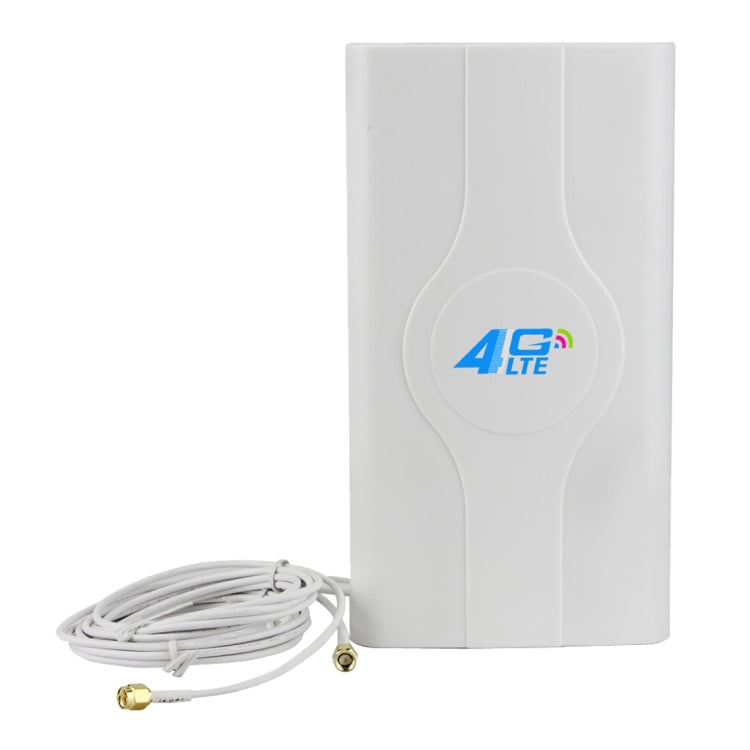 LF-ANT4G01 Antenna MIMO 4G LTE 88dBi per interni con 2 cavi connettori da 2 m, porta SMA, SMA Port