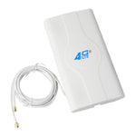 LF-ANT4G01 Antenna MIMO 4G LTE 88dBi per interni con 2 cavi connettori da 2 m, porta SMA, SMA Port