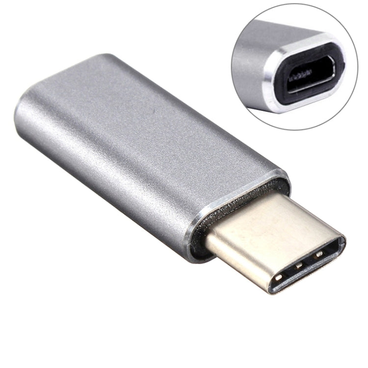 Adattatore convertitore da Micro USB a USB 3.1 Type-C in alluminio