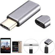Adattatore convertitore da Micro USB a USB 3.1 Type-C in alluminio