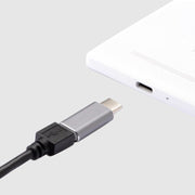 Adattatore convertitore da Micro USB a USB 3.1 Type-C in alluminio