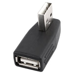 Adattatore USB 2.0 AM ad AF con angolo di 90 gradi, supporta la funzione OTG, 90 Degree Right Angled, 90 Degree Lelf Angled