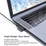 Adattatore USB 2.0 AM ad AF con angolo di 90 gradi, supporta la funzione OTG, 90 Degree Right Angled, 90 Degree Lelf Angled