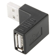 Adattatore USB 2.0 AM ad AF con angolo di 90 gradi, 90 Degree Up Angled, 90 Degree Down Angled