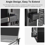 Adattatore USB 2.0 AM ad AF con angolo di 90 gradi, 90 Degree Up Angled, 90 Degree Down Angled