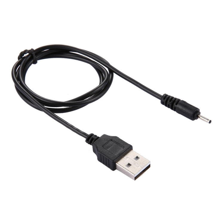 Cavo di ricarica USB CC, lunghezza: 65 cm, 2.0mm, Black
