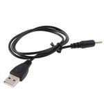 Cavo di ricarica CC da USB a 2,5 mm, lunghezza: 65 cm, 2.5mm