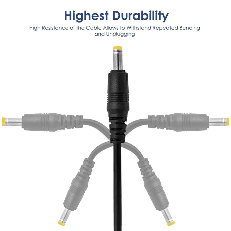 Cavo di ricarica CC da USB a 2,5 mm, lunghezza: 65 cm, 2.5mm
