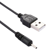 Cavo di ricarica USB CC, lunghezza: 65 cm, 2.0mm, Black