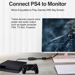 Cavo adattatore video Full HD 1080P Mini HDMI maschio a VGA femmina da 22 cm con cavo audio, Mini HDMI