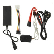 Cavo USB 2.0 a IDE e SATA Lunghezza cavo: circa 55 cm, USB 2.0 to IDE & SATA (EU Plug), USB 2.0 to IDE & SATA (UK Plug)
