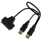Convertitore HDD da USB 2.0 a Serial ATA e serbatoio per HDD da 2,5 pollici, Blue