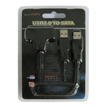 Convertitore HDD da USB 2.0 a Serial ATA e serbatoio per HDD da 2,5 pollici, Blue