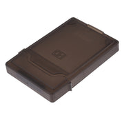 Adattatore convertitore cavo dati SATA da USB 2.0 a 7+15 pin 22 pin con custodia per disco rigido da 2,5/3,5 pollici HDD, USB to SATA With USB (W)