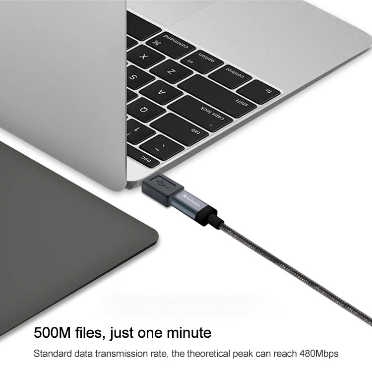 Adattatore USB 2.0 AM a Micro USB femmina, USB 2.0 AM