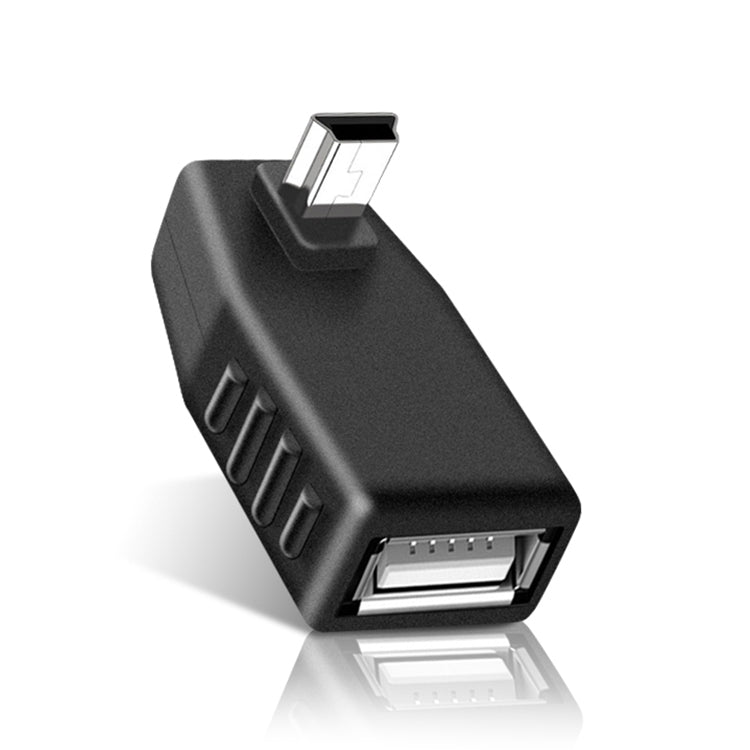 Adattatore AF da mini USB maschio a USB 2.0 da 90 gradi, 90 Degree Up Angled, 90 Degree Down Angled