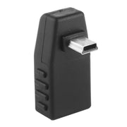 Adattatore AF da mini USB maschio a USB 2.0 da 90 gradi, 90 Degree Up Angled, 90 Degree Down Angled
