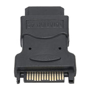 Adattatore SATA da 15 pin maschio a 4 pin femmina, SATA 15 Pin Male to 4 Pin