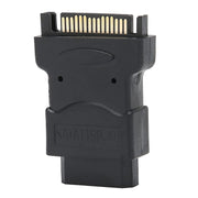 Adattatore SATA da 15 pin maschio a 4 pin femmina, SATA 15 Pin Male to 4 Pin