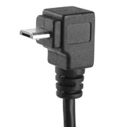 Cavo adattatore da micro USB maschio a micro USB femmina da 90 gradi, lunghezza: 25 cm