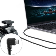 Cavo adattatore Mini USB maschio a USB 2.0 AM da 90 gradi, lunghezza: 25 cm, Right Angle Mini USB