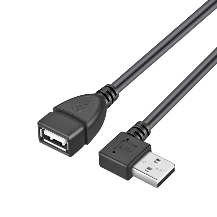 Cavo adattatore USB 2.0 AM ad AF da 90 gradi, lunghezza: 25 cm
