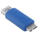 Adattatore Super Speed USB 3.0 AF a USB 3.0 Micro-B maschio, AF to Micro BM
