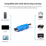 Adattatore USB 3.0 da AM a BM super veloce, AM  to BM