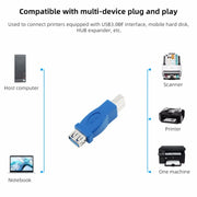 Adattatore Super Speed USB 3.0 AF a BM, AF to BM