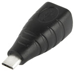 Adattatore Micro USB maschio a USB BF, USB B Female