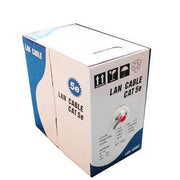 Cavo Lan (cavo dati CAT5E) Lunghezza: 305 M, CAT5E CCA, Diameter: 0.5mm, CAT5E Copper, Diameter: 0.5mm