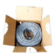 Cavo Lan (cavo dati CAT5E) Lunghezza: 305 M, CAT5E CCA, Diameter: 0.5mm, CAT5E Copper, Diameter: 0.5mm