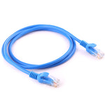 Cavo di rete Cat5e, lunghezza: 1 m, 1m Blue