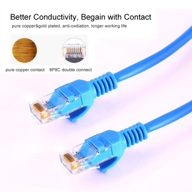 Cavo di rete Cat5e, lunghezza: 1 m, 1m Blue