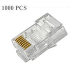 Spina modulare con connettore RJ45 da 1000 PC, qualità normale, 1000 PCS