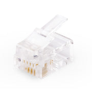 Connettore telefonico RJ11 con presa modulare (1000 pezzi in una confezione, il prezzo è per 1000 pezzi)