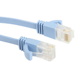 Cavo LAN di rete Ethernet piatto ultrasottile da 2 m, CAT6, Length: 2m (Baby Blue)