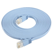 Cavo LAN di rete Ethernet piatto ultrasottile da 5 m, CAT6, Length: 5m (Baby Blue)